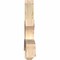Ekena Millwork Davenport Rough Sawn Timber Gable Bracket, Douglas Fir, 60"W x 25"H x 4"D x 4"F, 10/12 Pitch GBW060X25X0404DAV00RDF - alternate 2